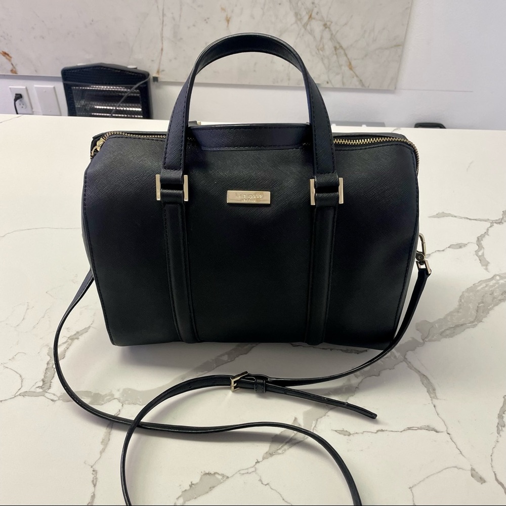 Kate Spade ♠️ Black Bowler or Doctors Bag